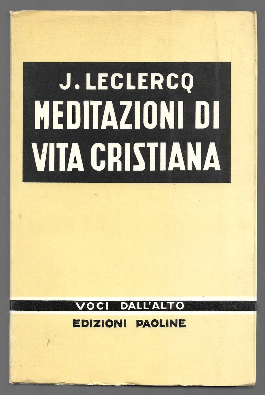 Meditazioni di vita cristiana | Immagine principale