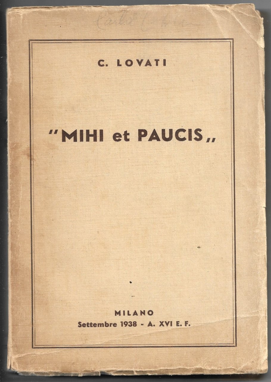 Mihi et Paucis