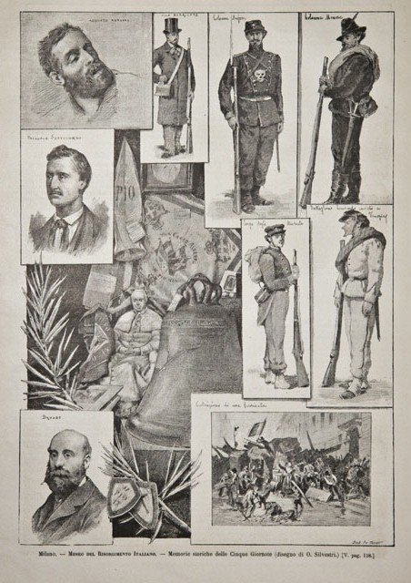 Milano / Museo del Risorgimento Italiano / Memorie storiche delle …