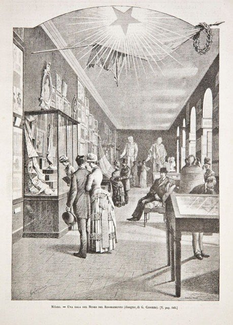Milano / Una sala del Museo del Risorgimento