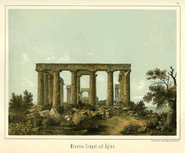 Minerva - Tempel auf Agina