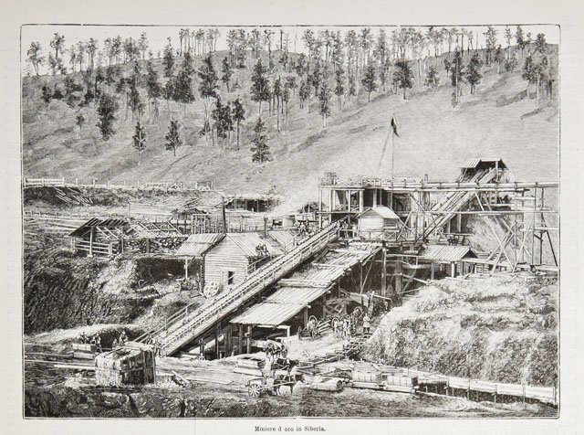 Miniere d’oro in Siberia
