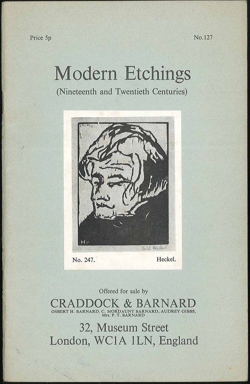 Modern Etchings-Nineteenth and Twentieth Centuries