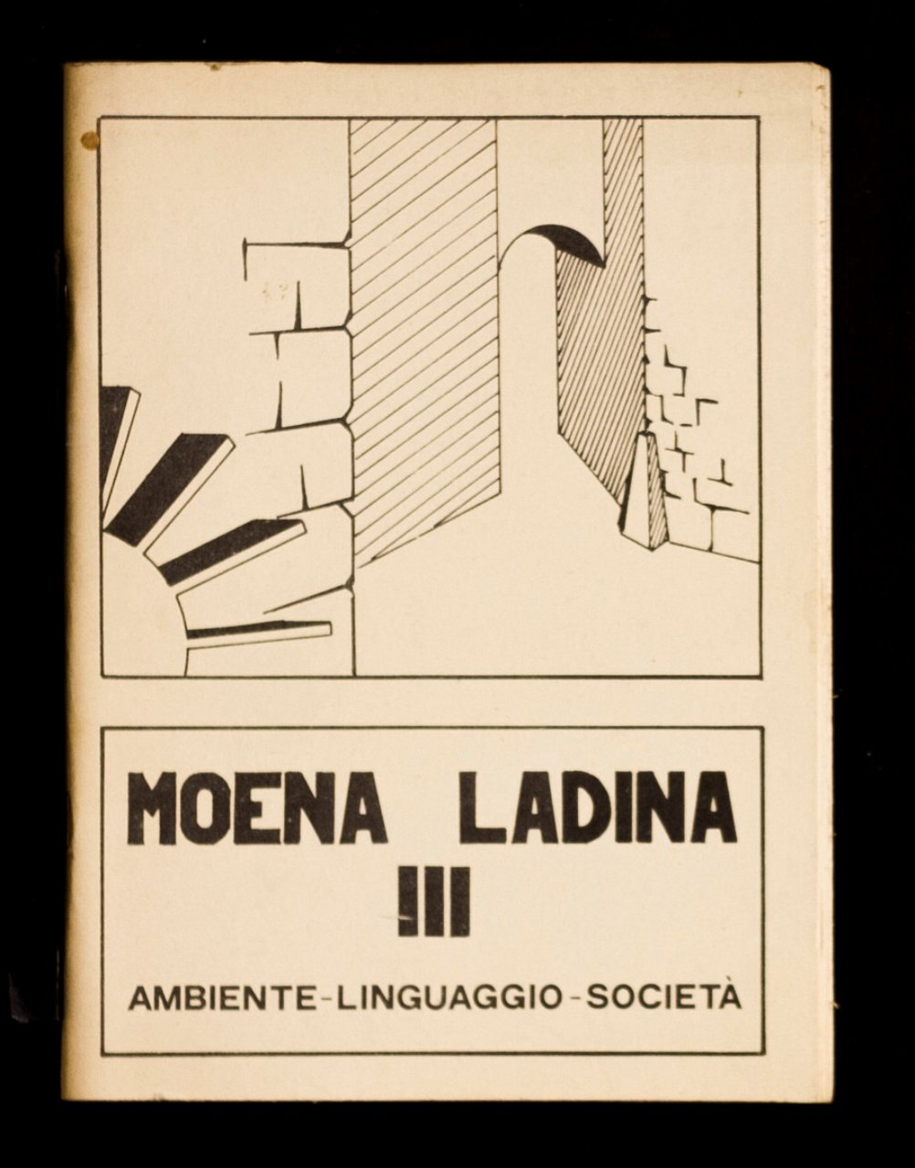 Moena Ladina III - Ambiente-Linguaggio-Società