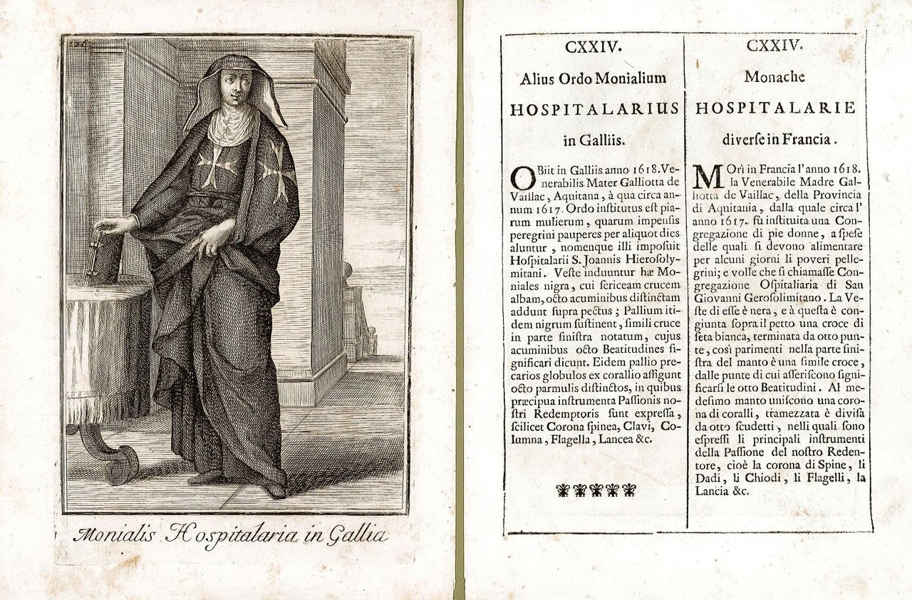 Monialis Hospitalaria in Gallia