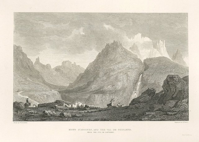 Mont d'Arcines, and the Val de Guisanne / from the …