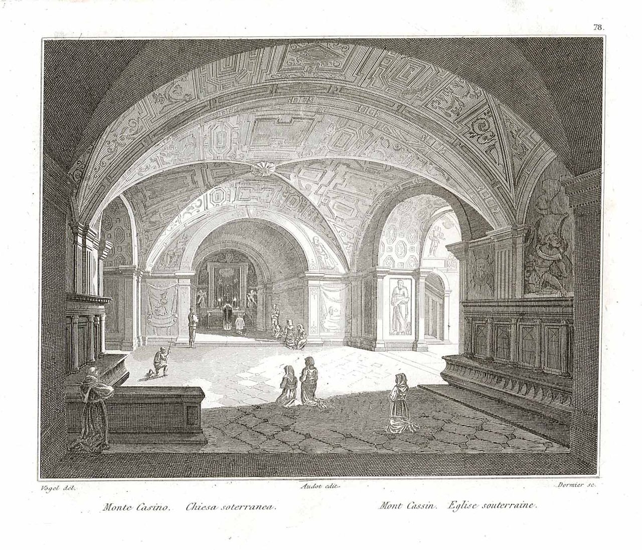 Monte Casino. Chiesa soterranea