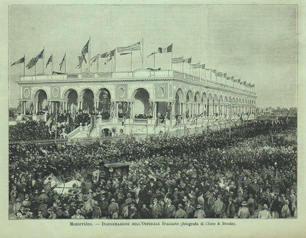 Montevideo - Inaugurazione dell’Ospedale Italiano