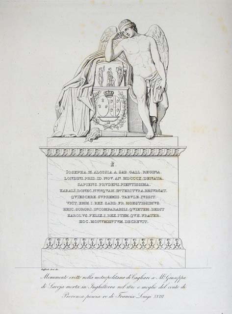 Monumento eretto nella metropolitana di Cagliari a M. Giuseppa di …