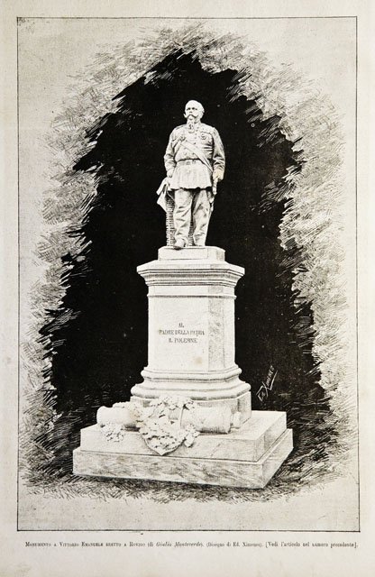 Monumento Vittorio Emanuele eretto a Rovigo