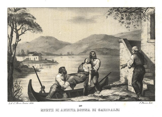 Morte di Annita donna di Garibaldi