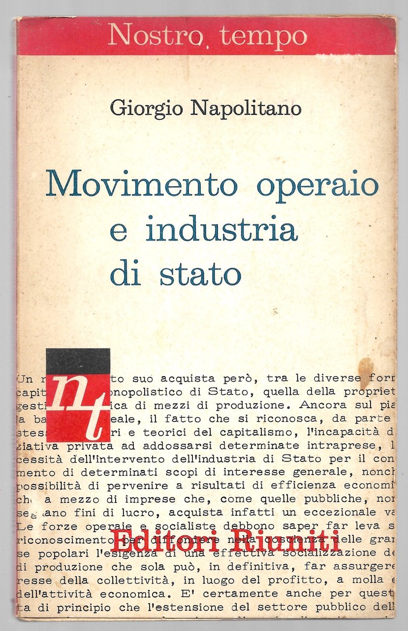 Movimentooperaio e industria di stato