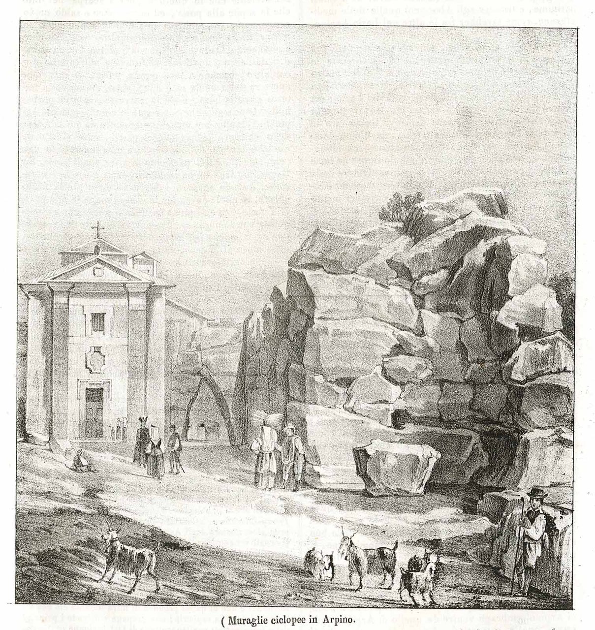 Muraglie ciclopee in Arpino