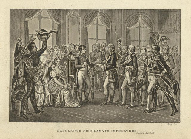 Naopoleone proclamato imperatore