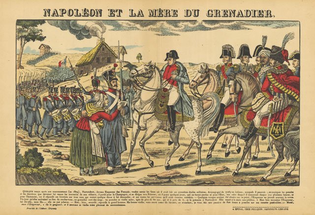 Napoleon et la Mére du Grenadier