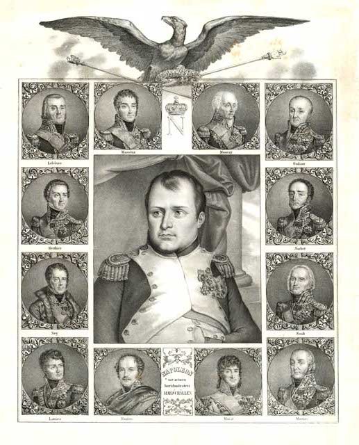 Napoleon mit seinen beruhmtesten Marschallen