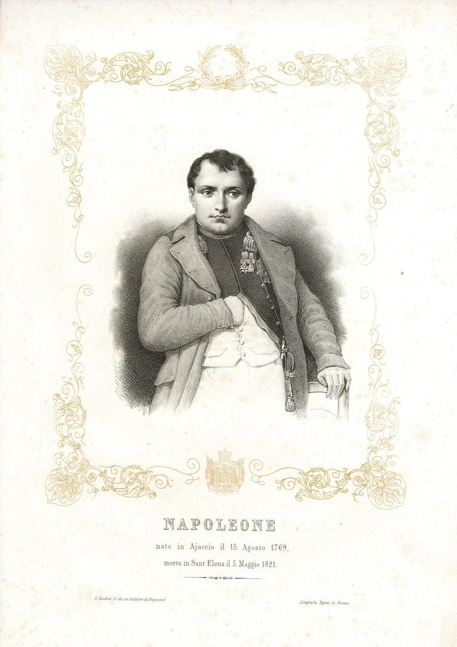 Napoleone nato in Ajaccio il 15 Agosto 1769, morto in …