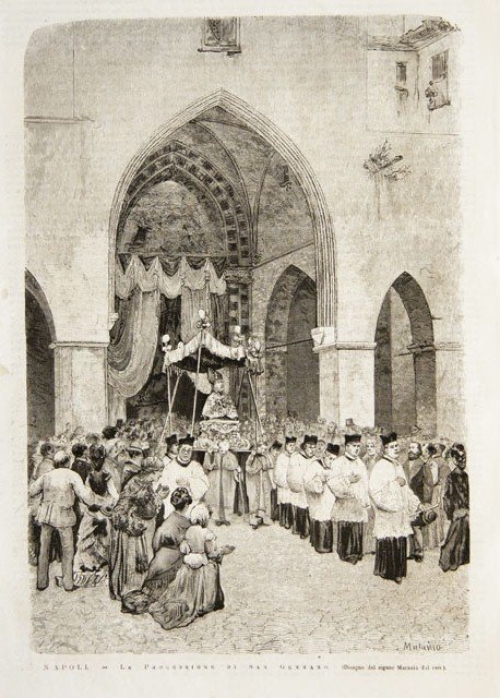 Napoli.- La Processione di San Gennaro