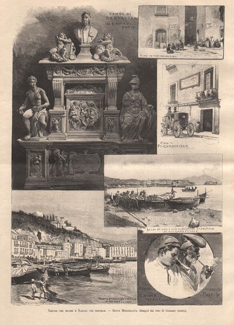 Napoli che muore e Napoli che risorge - Rione Mergellina