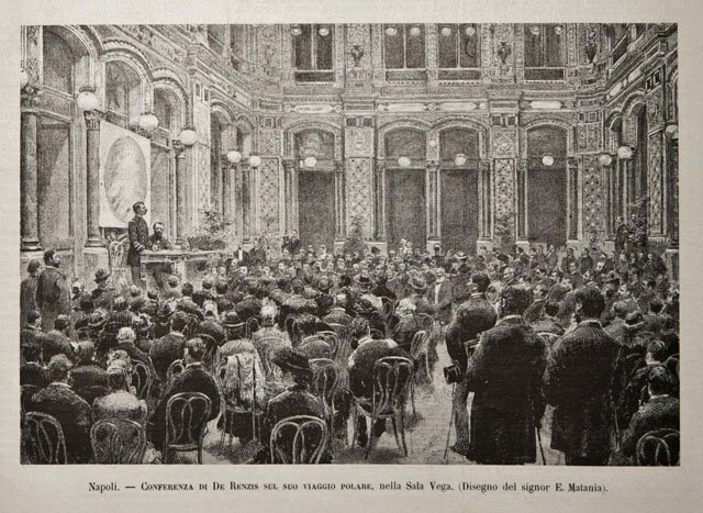 Napoli / Conferenza di De Renzis sul suo viaggio polare, …