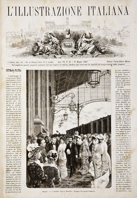 Napoli / L’arrivo della Regina