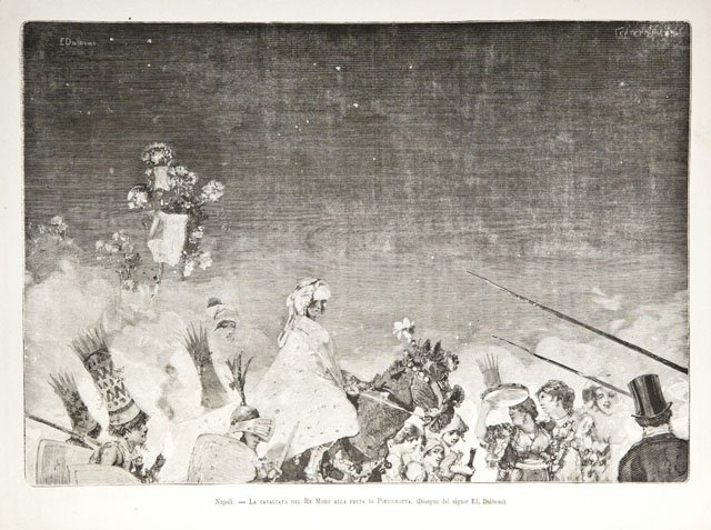 Napoli / La cavalcata del Re Moro alla festa di …