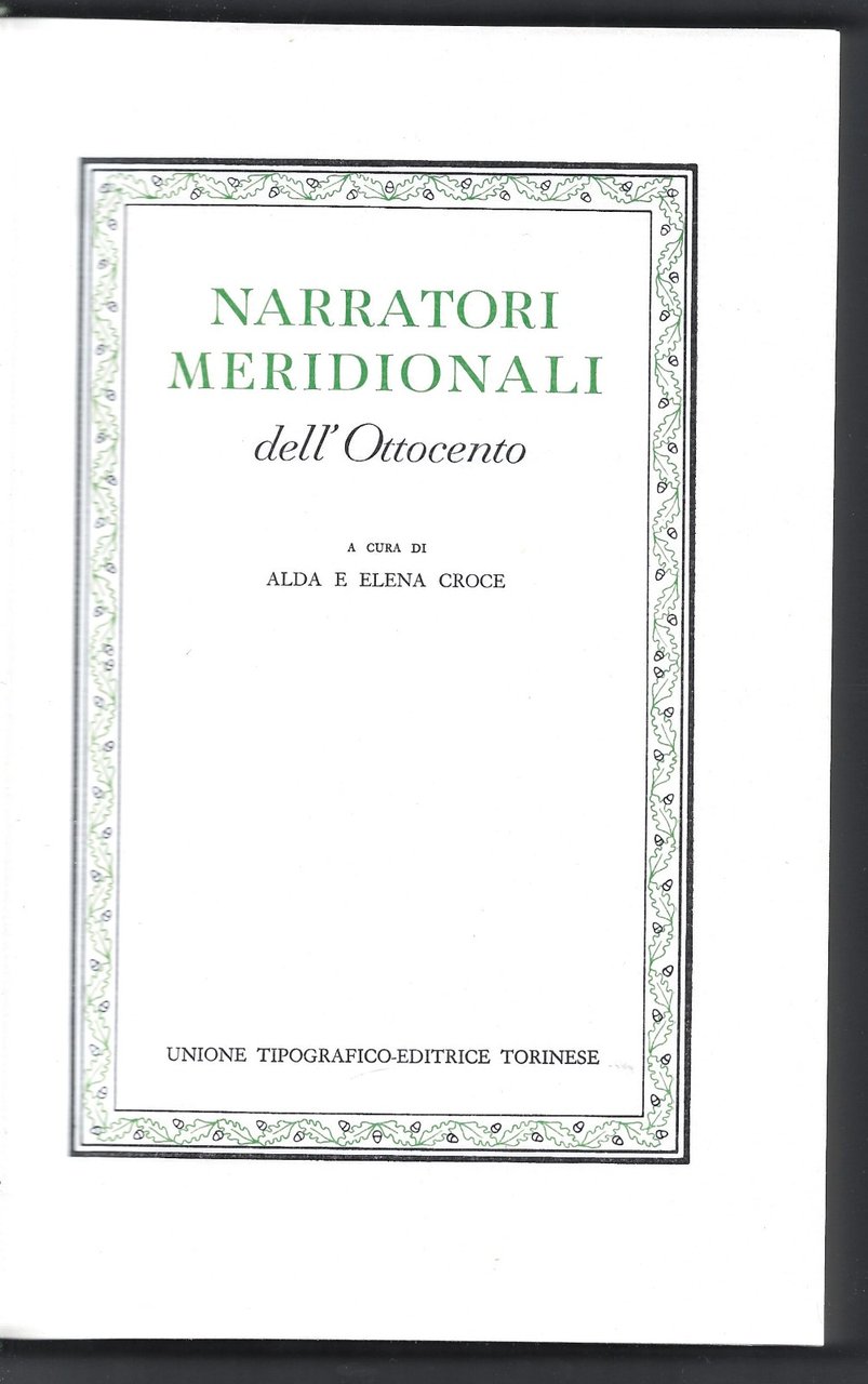 Narratori meridionali dell'Ottocento