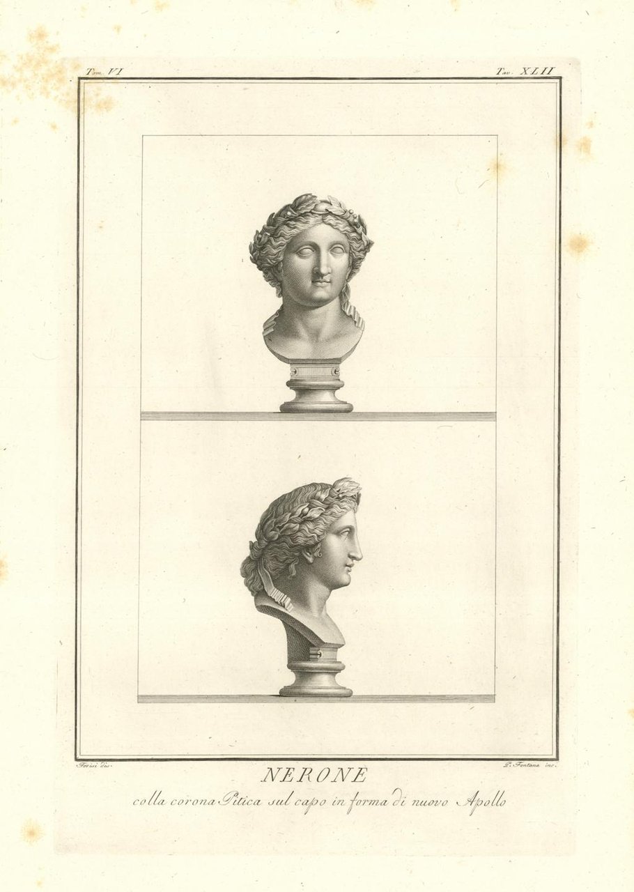NERONE / colla corona Pitica sul capo in forma di … | Immagine principale