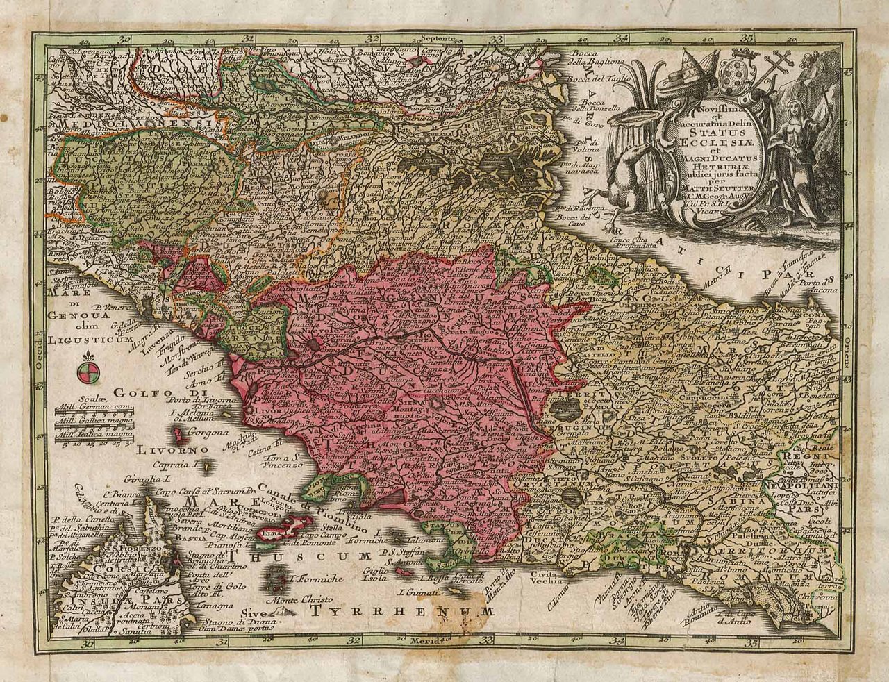 Novissima et accuratissima Delin Status Ecclesiae .