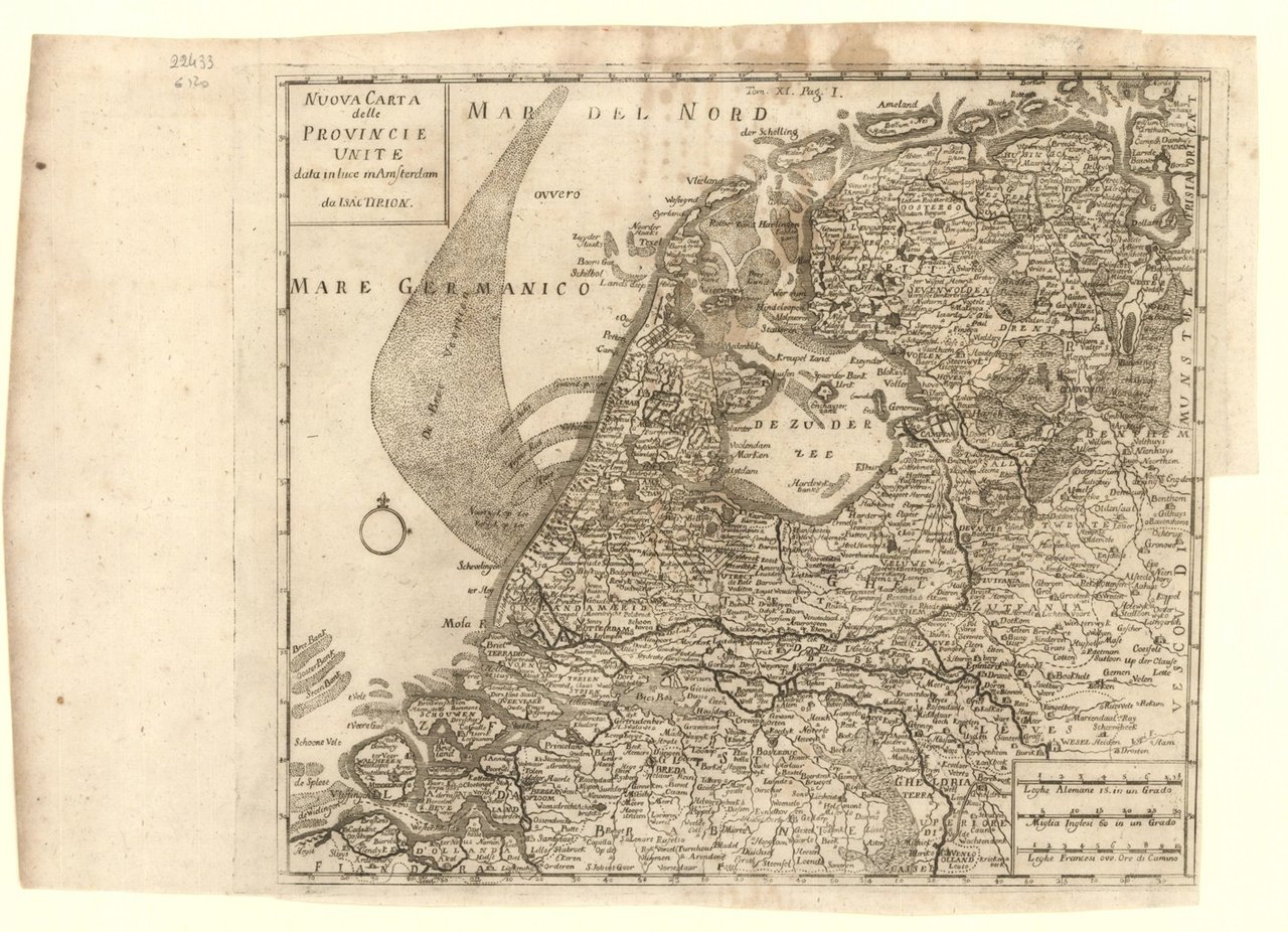 Nuova Carta delle Provincie Unite . | Immagine principale