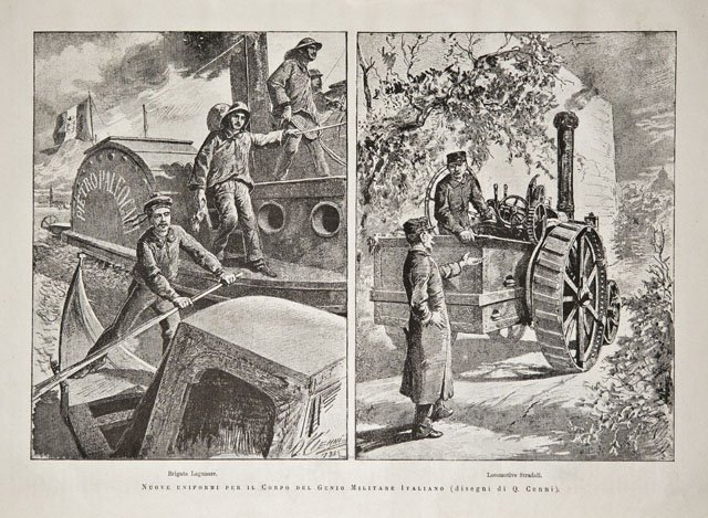 Nuove uniformi per il Corpo del Genio Militare Italiano