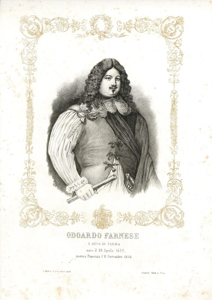 Odoardo Farnese V. Duca di Parma nato il 28 Aprile …