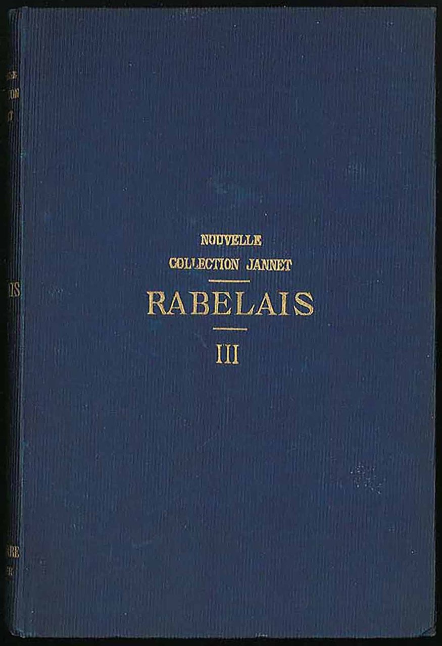 Oeuvres de Rebelais Tome III
