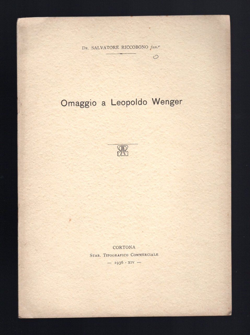 Omaggio a Leopoldo Wenger