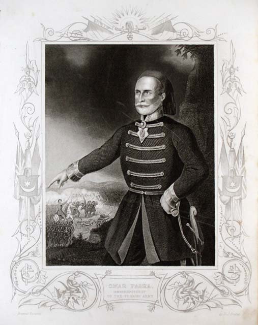 Omar Pasha commander-in-chief of the turkish army