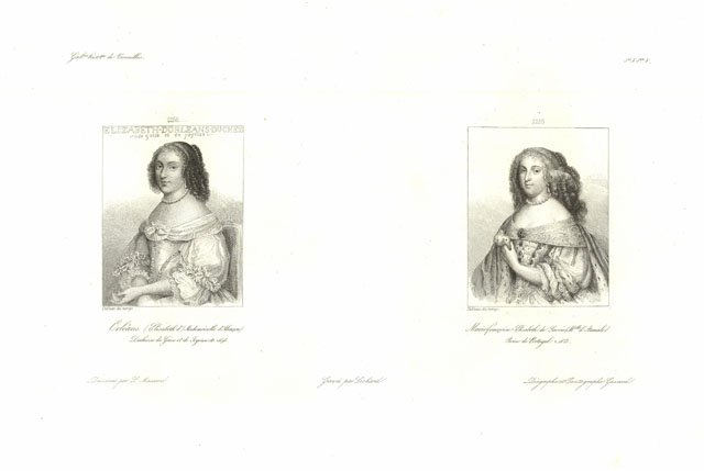 Orleans (elisabeth d') Mademoiselle d'Alencon . - Marie-Francoise-Elisabeth de Savoie … | Immagine principale