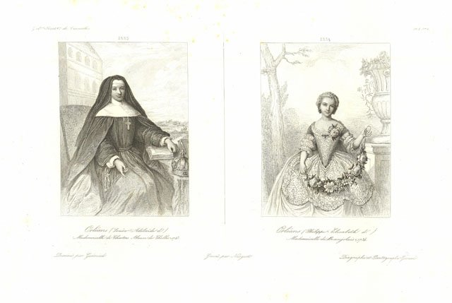 Orléans (Louise-Adélaide d') mademoiselle de Chartres abesse de Chelles - …