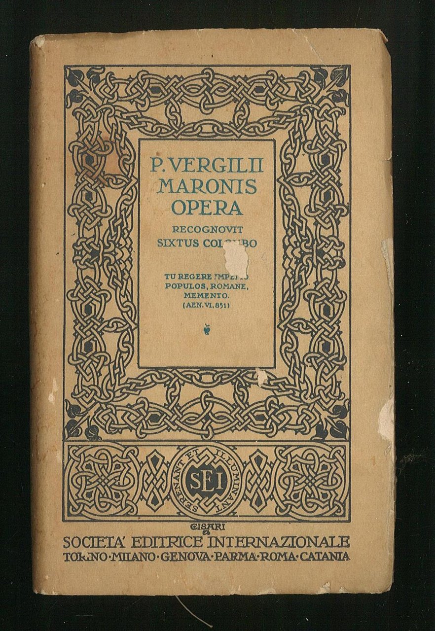 P. Vergilii maronis opera