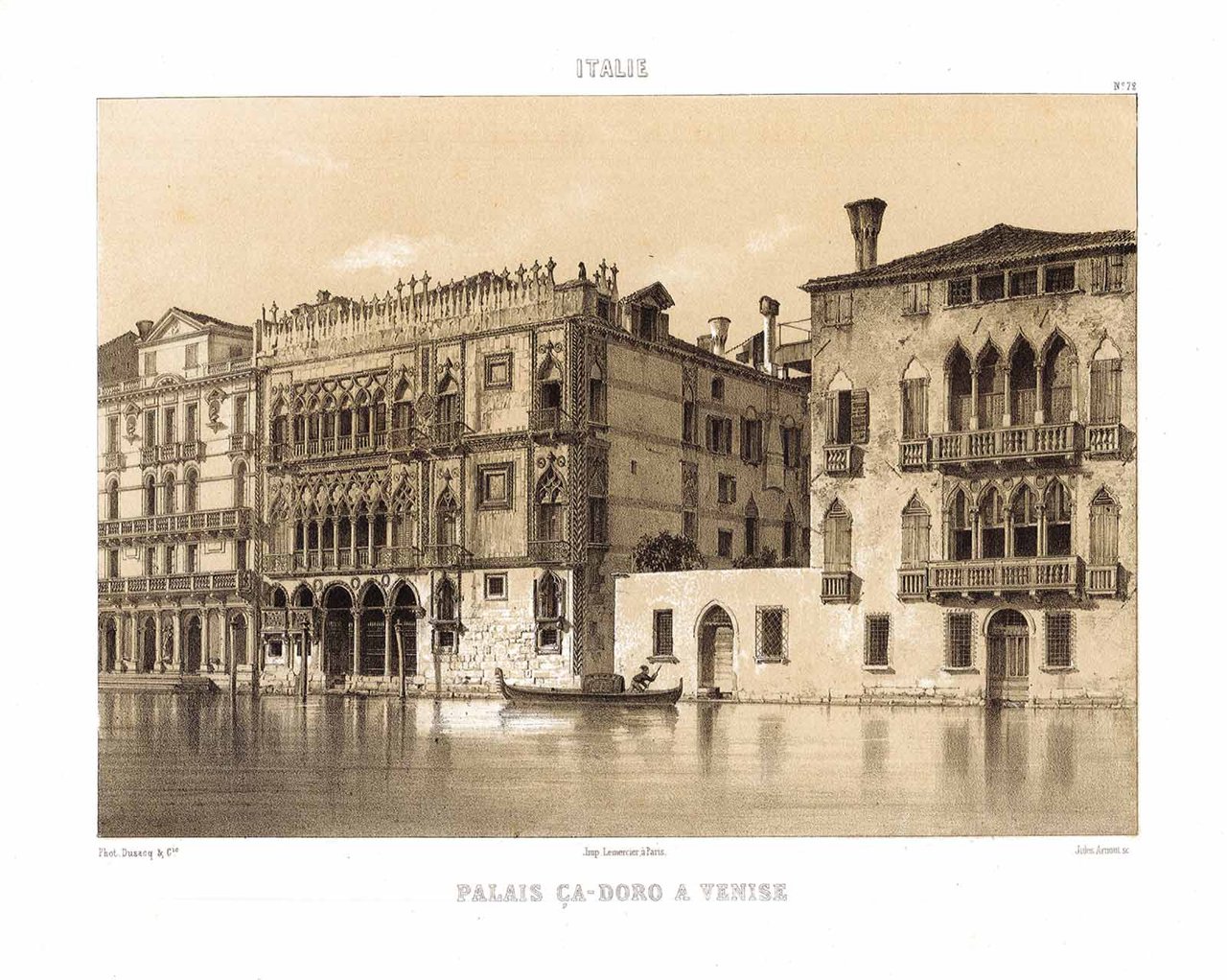 Palais Ca Doro, à Venise