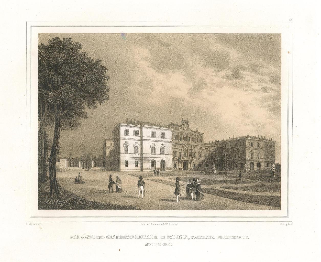 Palazzo del Giardino Ducale di Parma Facciata Principale