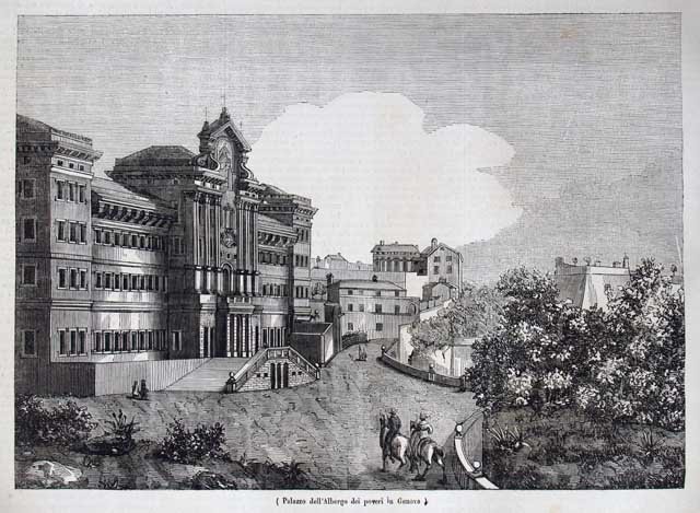 Palazzo dell'Albergo dei Poveri in Genova
