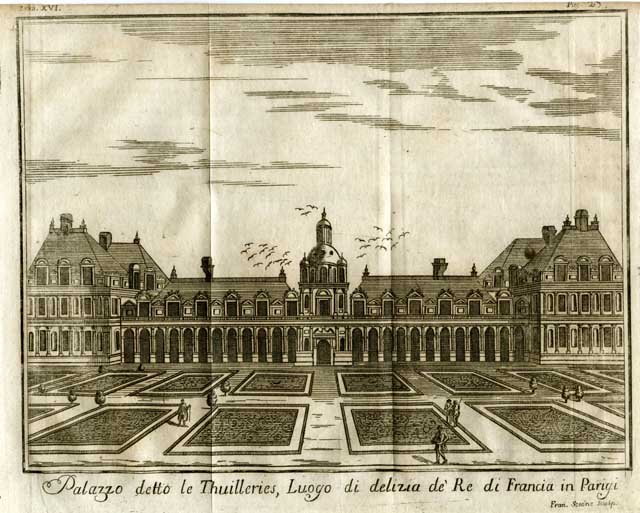 Palazzo detto le Thuilleries, Luogo di delizia de' Re di … | Immagine principale