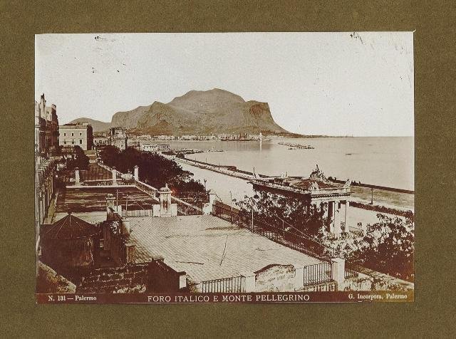 Palermo - Foro Italico e Monte Pellegrino