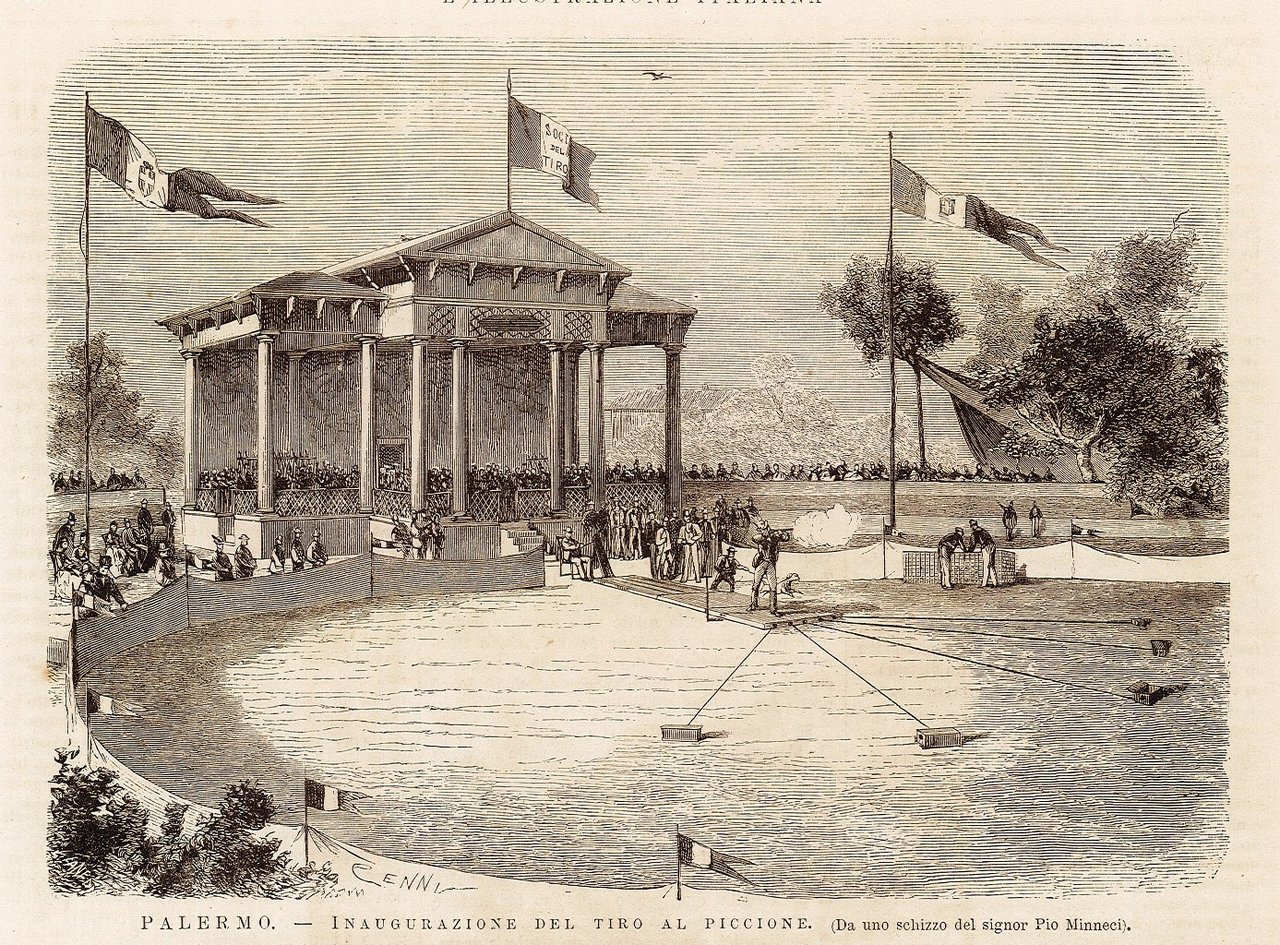 Palermo.- Inaugurazione del tiro al piccione