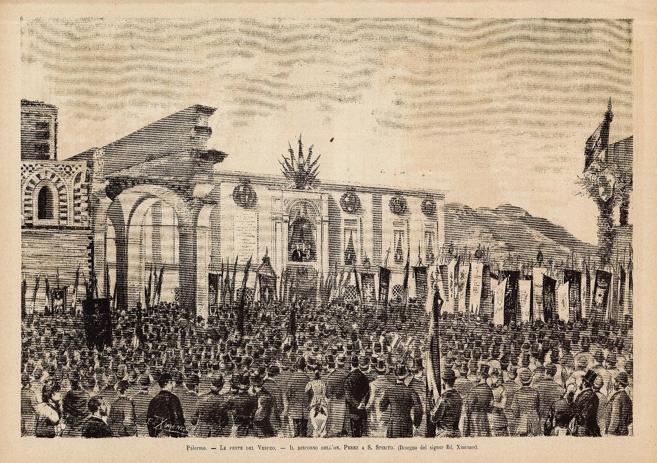 Palermo / Le feste del Vespro / Il discorso dell’on. …