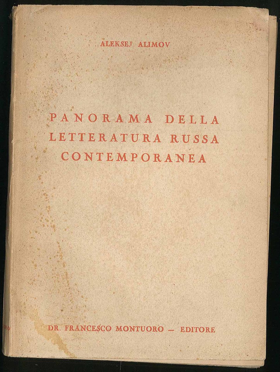 Panorama della letteratura russa contemporanea