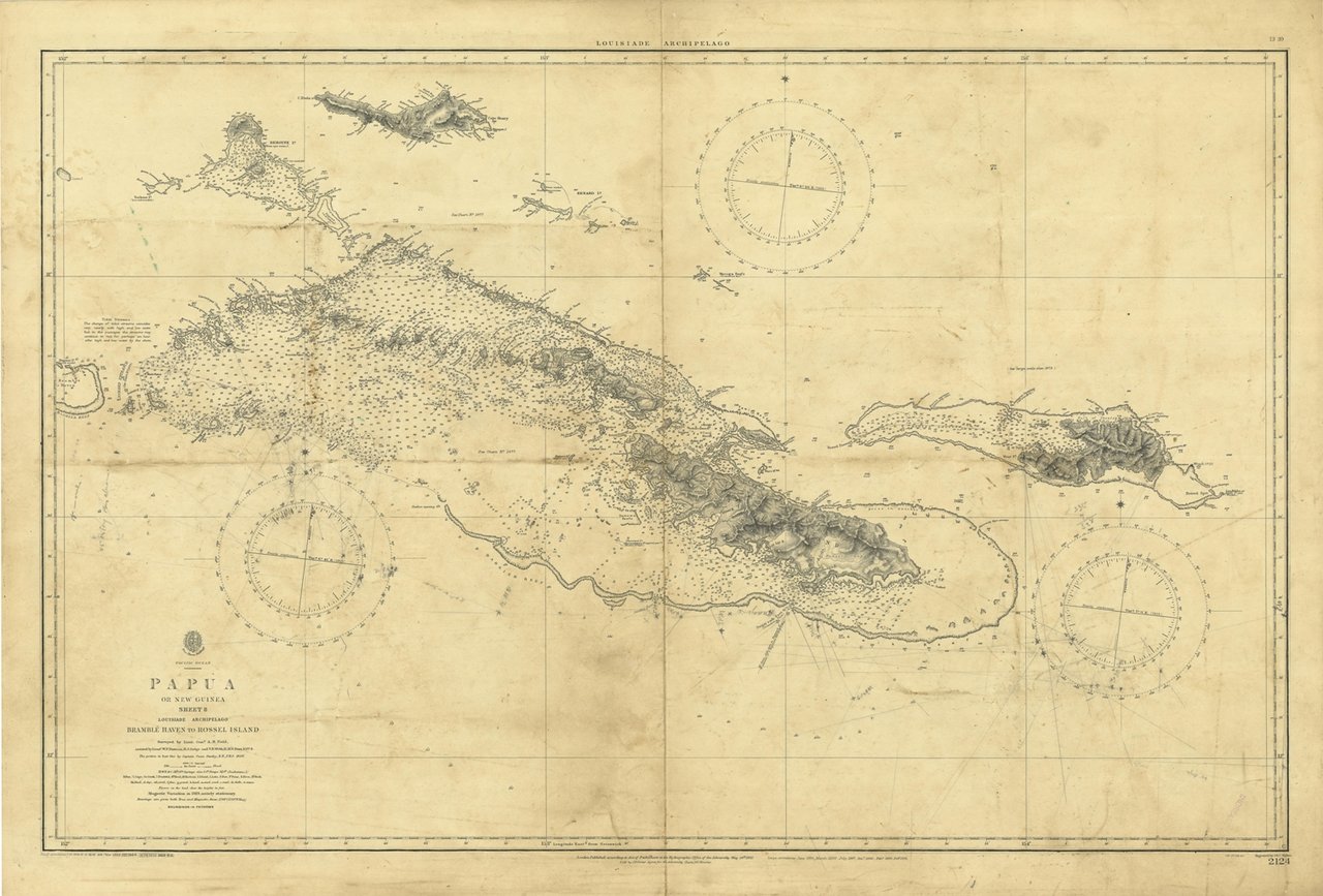 Papua or New Guinea - sheet 8 - Louisiade Archipelago …