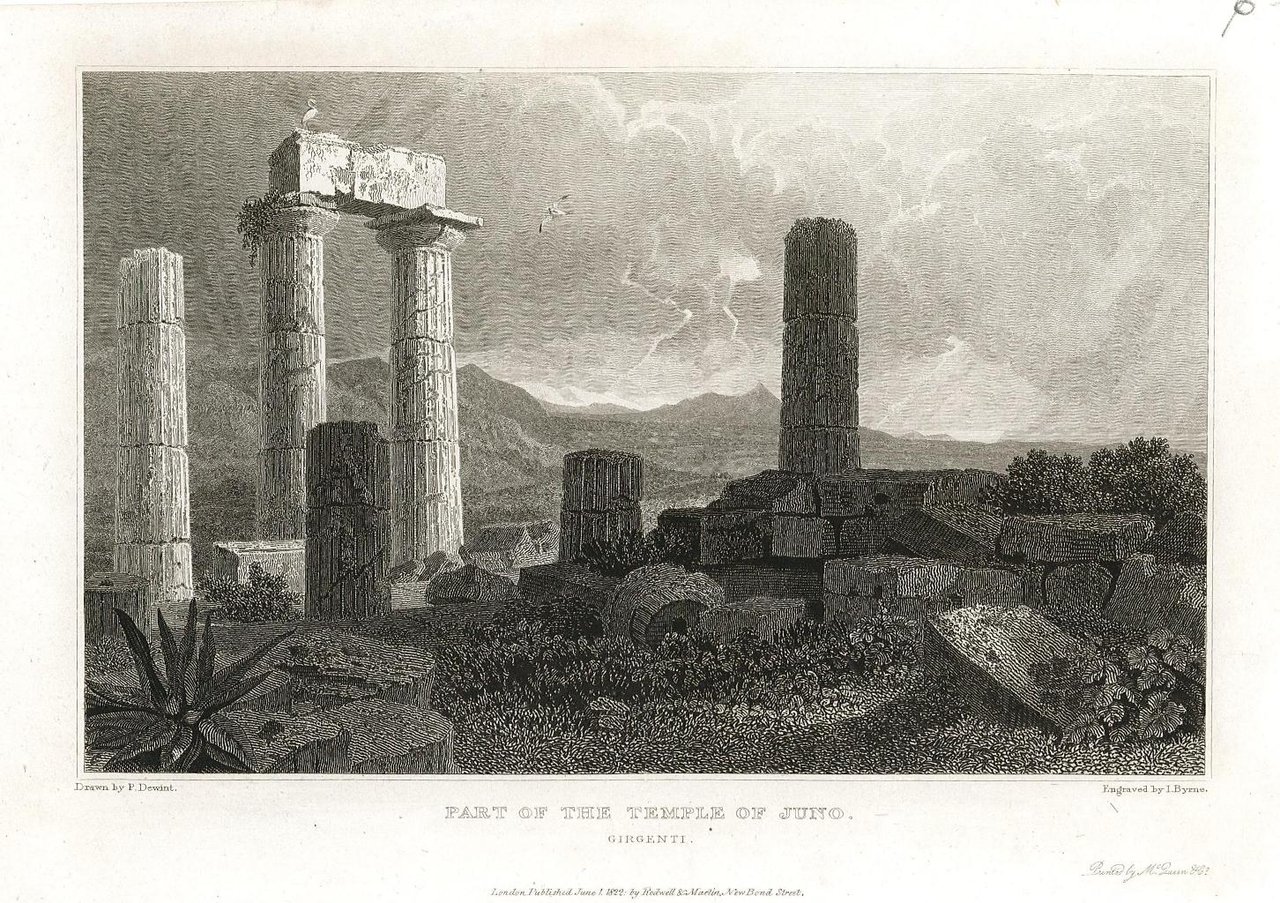 Part of the Temple of Juno, Girgenti | Immagine principale