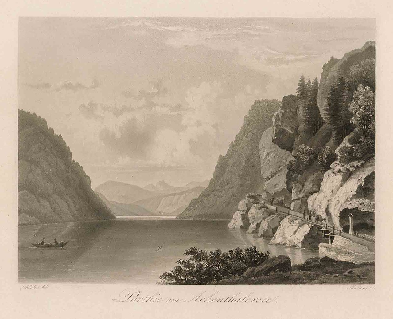 Parthie am Achenthalersee