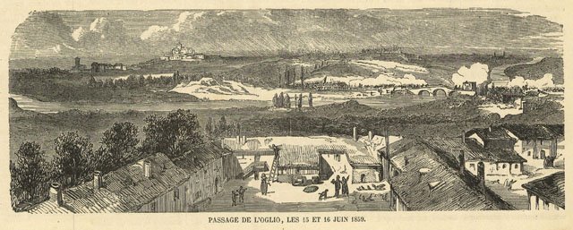 Passage de l'Oglio, les 15 et 16 juin 1859